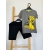 Komplet dziecięcy z bawełny spodenki t-shirt 104