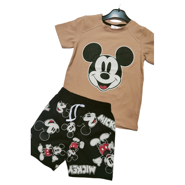 Komplet dziecięcy spodenki koszulka motyw mickey 122